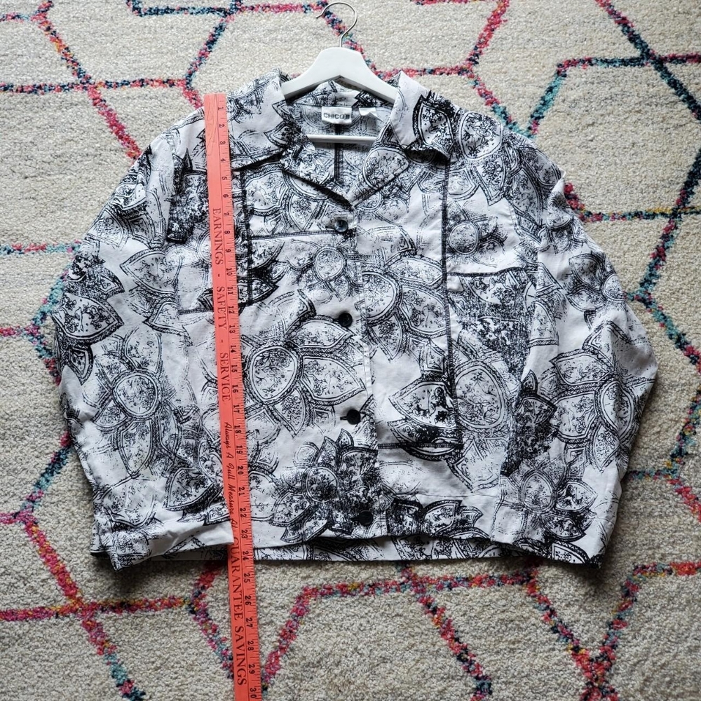Chico's Lightweight Linen Jacket